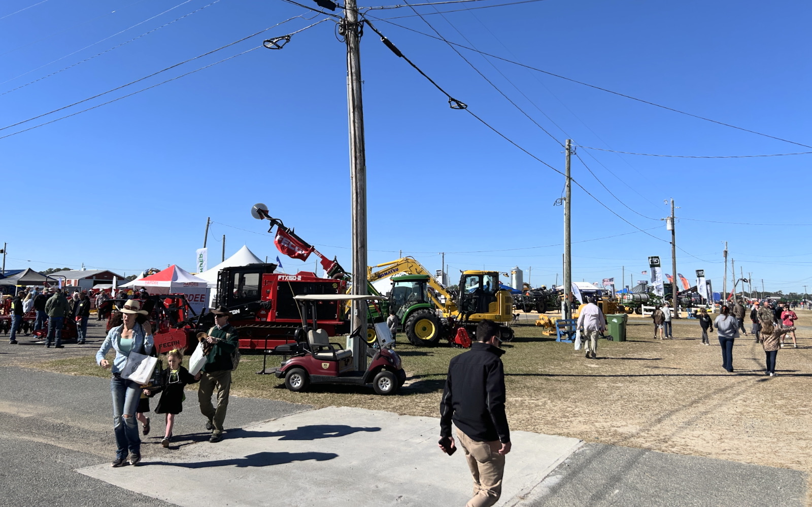 At the expo grounds